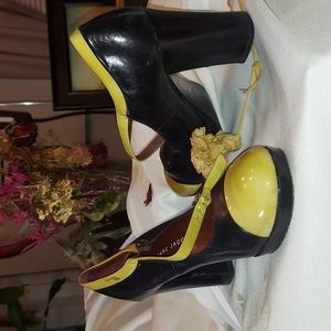 Marc by Marc Jacobs Mary Jane style patent leather chunky heel